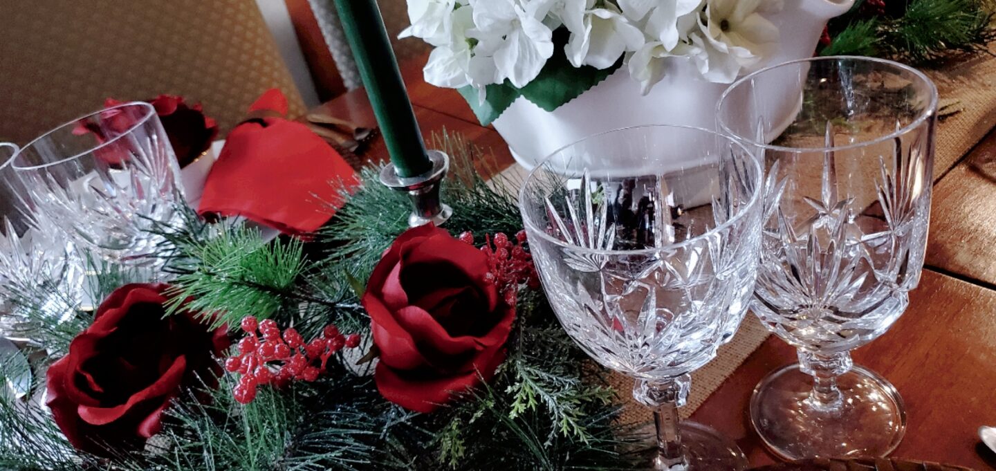 Elegant Rose Inspired Valentine’s Tablescape